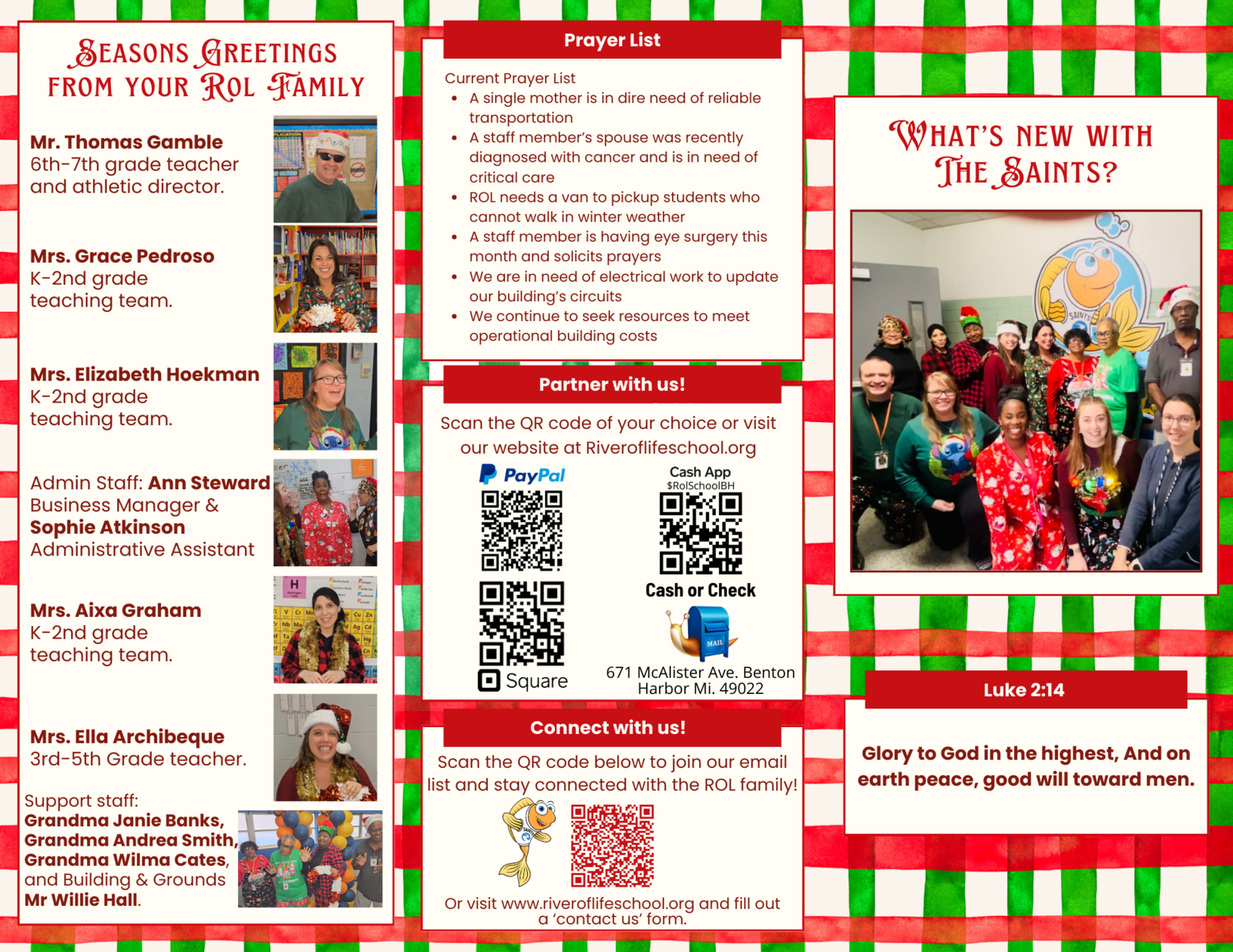 Christmas Newsletter
